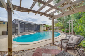 Centrally Located Merritt Island Home Pool, Porch